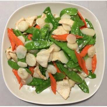 24. Chicken With Snow Peas