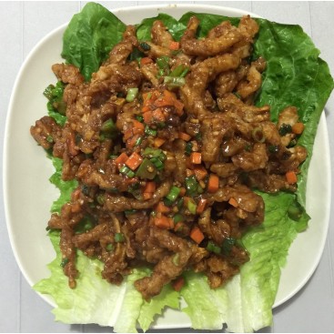61. Fried Squid With Hot Sauce